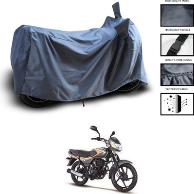 CODOKI Waterproof Two Wheeler Cover for Bajaj(CT110, Grey)