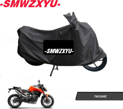 SK AUTO Waterproof Two Wheeler Cover for KTM(790 Duke, Black)
