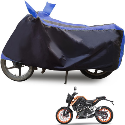 Euro Care Waterproof Two Wheeler Cover for KTM(125 Duke, Blue)