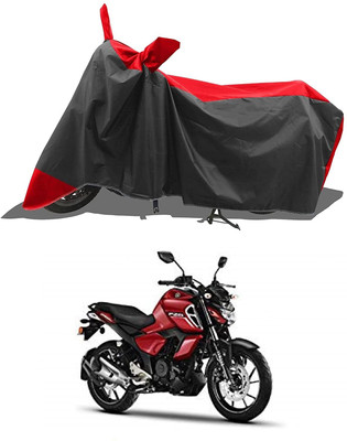 AASHTIK MART Two Wheeler Cover for Yamaha(FZS-FI V3 BS6, Red)