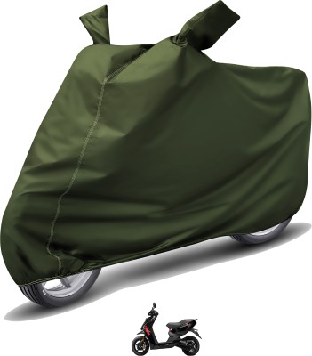 Caronix Waterproof Two Wheeler Cover for Aprilia(450 X, Green)