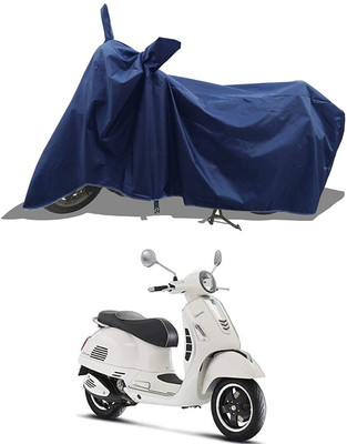 KEDIT Two Wheeler Cover for Vespa(GTS Super 125, Blue)
