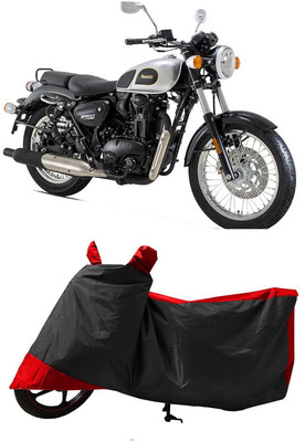 GROFATIK Two Wheeler Cover for Benelli(Imperiale 400, Red)