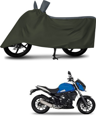 DeepShakshi AUTOMOTIVE Waterproof Two Wheeler Cover for Mahindra(Mojo UT 300, Multicolor)