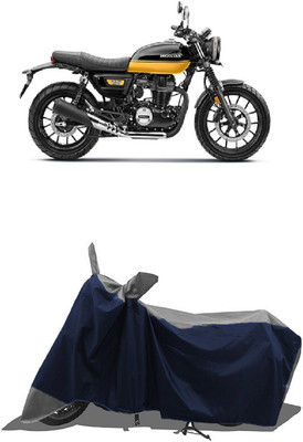 SUGASHRI Waterproof Two Wheeler Cover for Honda(CB350RS, Grey, Blue)