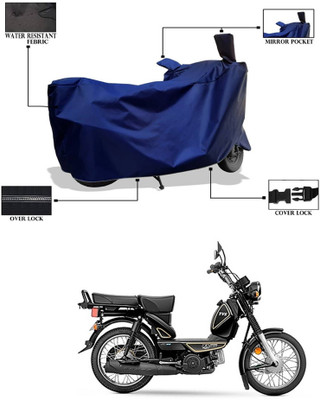 CODOKI Waterproof Two Wheeler Cover for TVS(XL 100 Heavy Duty BS6, Blue)