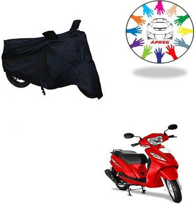DeepShakshi AUTOMOTIVE Waterproof Two Wheeler Cover for Hero(Electric Optima, Black)