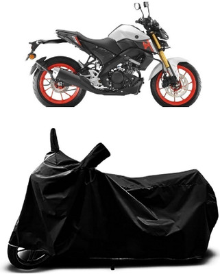 Mdstar Waterproof Two Wheeler Cover for Yamaha(MT-15, Black)
