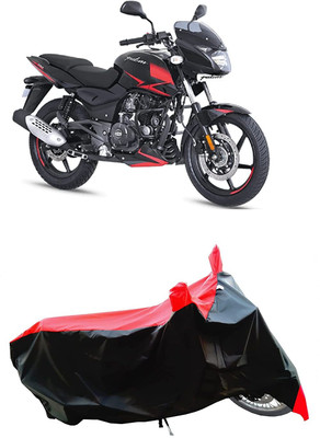 KEDIT Two Wheeler Cover for Bajaj(Pulsar 180 BS6, Red)