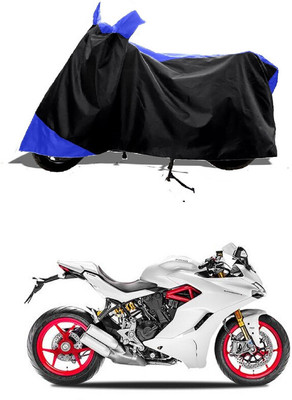 GROFATIK Two Wheeler Cover for Ducati(SuperSport, Blue)