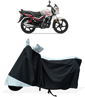 Tricway Two Wheeler Cover for TVS(Star City Plus BS6, White)