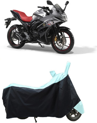 Coxtor Waterproof Two Wheeler Cover for Suzuki(Gixxer Special Edition BS6, White)