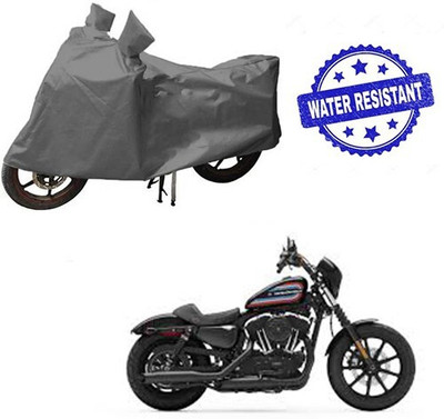 DeepShakshi AUTOMOTIVE Waterproof Two Wheeler Cover for Harley Davidson(XL 1200, Grey)