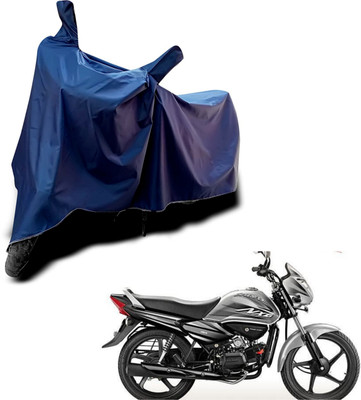 KEDIT Two Wheeler Cover for Hero(Splendor NXG, Blue)