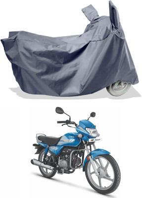 Amexride Two Wheeler Cover for Hero(MotoCorp HF Deluxe, Grey)
