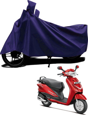 AASHTIK MART Waterproof Two Wheeler Cover for Hero(Duet LX 110CC, Blue)