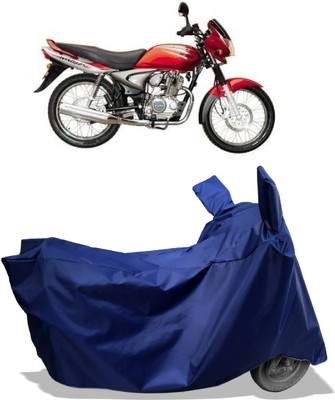 Amexride Two Wheeler Cover for Bajaj(Wind 125, Blue)
