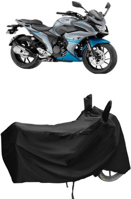 Autoprime Two Wheeler Cover for Yamaha(Fazer 25, Black)