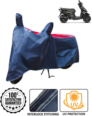 CARNEST Waterproof Two Wheeler Cover for Suzuki(Let's, Blue, Red)