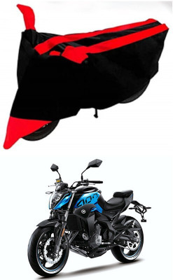 DeepShakshi AUTOMOTIVE Two Wheeler Cover for CFMoto(400NK, Red, Black)