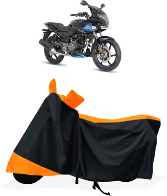 Tricway Two Wheeler Cover for Bajaj(Pulsar 220 BS6, Orange)