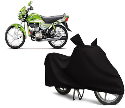 EGAL Waterproof Two Wheeler Cover for Hero(BS6, Black)