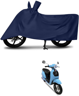 KEDIT Two Wheeler Cover for Hero(Electric, Blue)