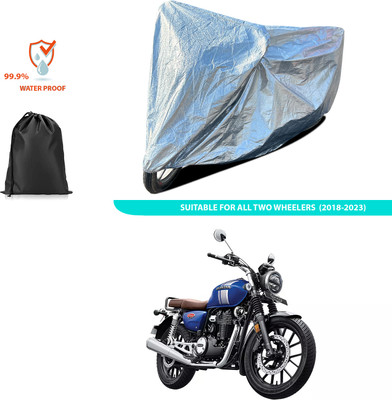 GOSHIV-car and bike accessories Waterproof Two Wheeler Cover for Honda(Silver)