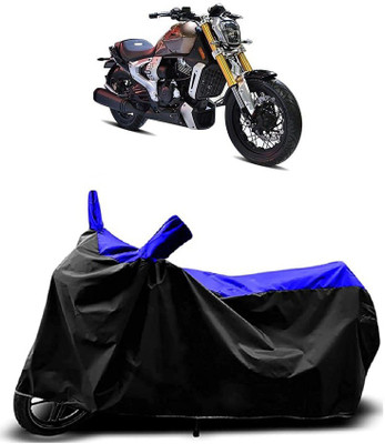 VESMEI Two Wheeler Cover for TVS(Zeppelin, Blue)