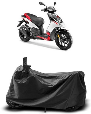 KEDIT Two Wheeler Cover for Aprilia(SR 150, Black)