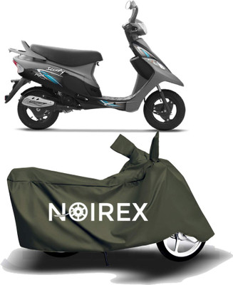 NOIREX Two Wheeler Cover for TVS(Scooty Pep+, Green)