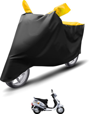 Caronix Waterproof Two Wheeler Cover for Mahindra(Duro, Yellow)