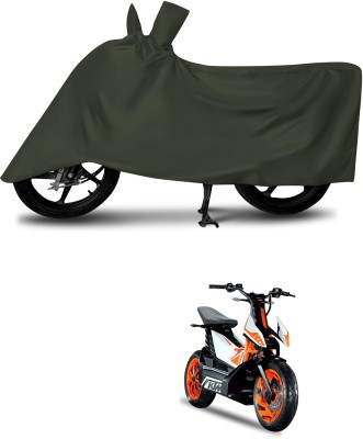 aosis Waterproof Two Wheeler Cover for KTM(Electric Scooter, Green)