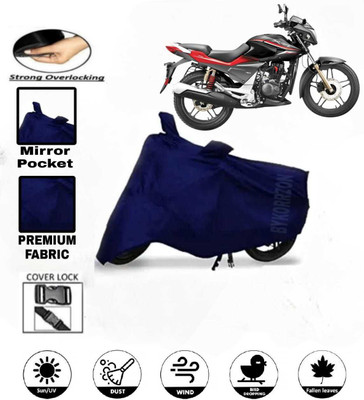 AutoGalaxy Waterproof Two Wheeler Cover for Hero(Xtreme, Blue)