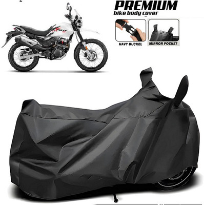 smwzxyu Waterproof Two Wheeler Cover for Hero, KTM, Bajaj, TVS(Black)