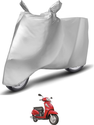 Caronix Waterproof Two Wheeler Cover for Suzuki(Access SE, Silver)
