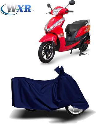 WXR Waterproof Two Wheeler Cover for Ampere(Scooty, Blue)