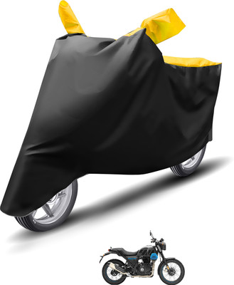 Caronix Waterproof Two Wheeler Cover for Royal Enfield(Yellow)