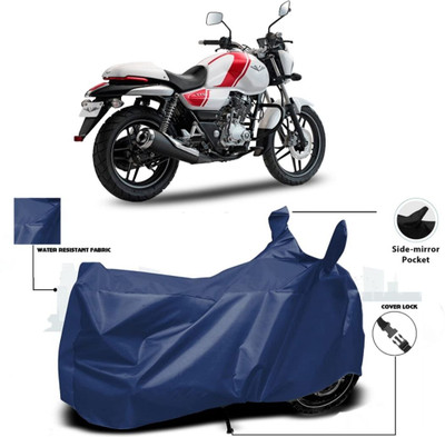 DeepShakshi AUTOMOTIVE Waterproof Two Wheeler Cover for Bajaj(V15, Blue)