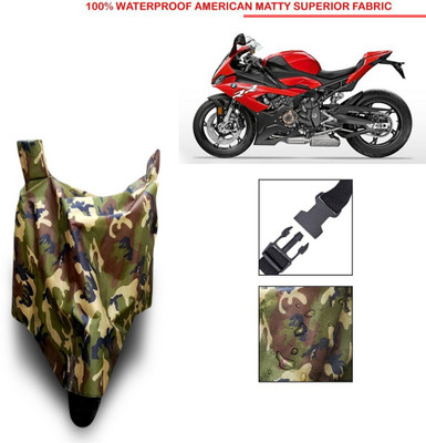 THE REAL ARV Waterproof Two Wheeler Cover for BMW(Multicolor)