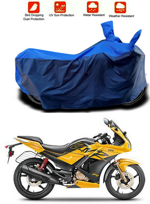 Mdstar Waterproof Two Wheeler Cover for Hero(Karizma ZMR, Blue, Blue)