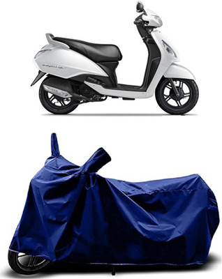 VESMEI Two Wheeler Cover for TVS(Jupiter, Blue)