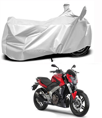 Aoriyon Two Wheeler Cover for Bajaj(Pulsar 250, Silver)