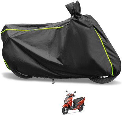 Euro Care Waterproof Two Wheeler Cover for Honda(Grazia, Black)