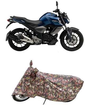Coxtor Waterproof Two Wheeler Cover for Yamaha(FZ S FI New, Multicolor)