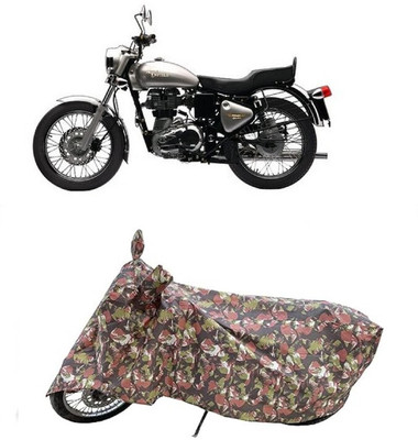 Coxtor Waterproof Two Wheeler Cover for Royal Enfield(Bullet Electra Twinspark, Multicolor)
