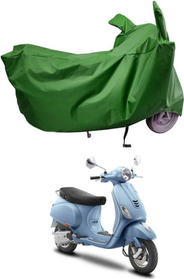 Amexride Two Wheeler Cover for Vespa(ZX 125 BS6, Maroon)