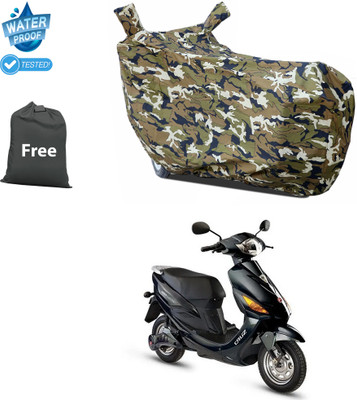 PAGORA Waterproof Two Wheeler Cover for Hero(Electric Cruz BS6, Yellow)