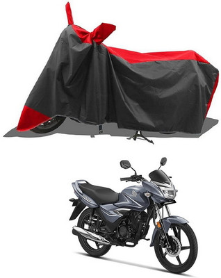 PAGORA Waterproof Two Wheeler Cover for Honda(CB Shine, Red, Black)