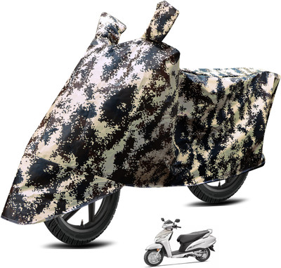 Euro Care Waterproof Two Wheeler Cover for Honda(Activa 125, Silver)